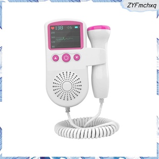 Doppler-Monitor De Ritmo Fetal Para Bebé , Detector De Corazón , Pantalla LCD