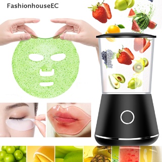 FashionhouseEC DIY Vegetal Natural Colágeno Fruta Máscara Cara Fabricante Máquina Cuidado De La Piel Spa Conjunto De Venta Caliente