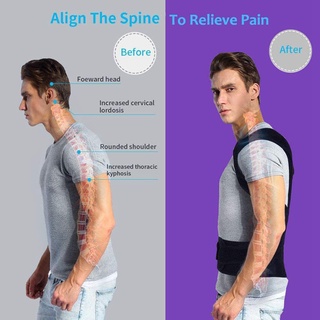 Corrector de Postura Para espalda soporte lumbar Para mejorar la Postura (4)