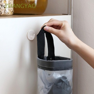 zhangyao bolsa de basura bolsas de reciclaje bolsa de almacenamiento bolsa de basura titular estante dispensador organizador de cocina colgante plástico bolsa de basura/multicolor