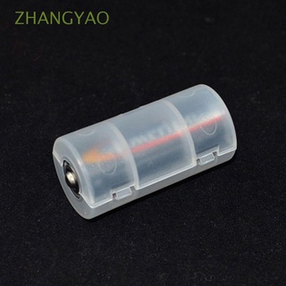 ZHANGYAO Durable Battery Adapter Case High Quality Battery Conversion Box Battery Converter 6pcs Storage Container Transparent Batteries Holder Batteries Box Practical Battery Switcher/Multicolor