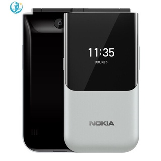 (nuevo disponible) Nokia 2720 2.8 pulgadas (Ta-1170) 4gb doble Sim Flip teléfono Gsm Desbloqueado versión Internacional plegable Desbloqueado teléfono Celular