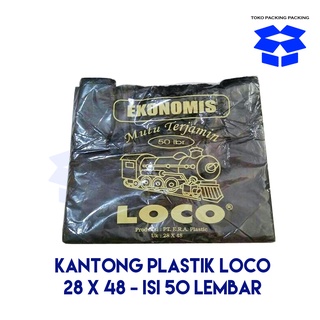 Loco bolsas de plástico económicas uk.28x48 contenido 50 hojas