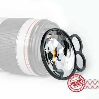 caleidoscopio de 77 mm prism cámara filtro de vidrio variable slr temas de fotografía accesorios p1v2