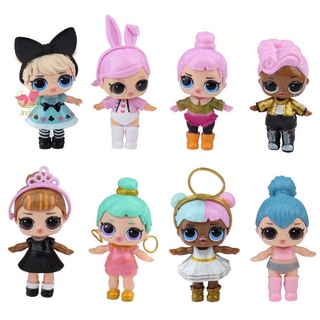 LOL SURPRISE 8 unids/set lol sorpresa muñecas 7 capas serie niños juguete regalos colección de plástico