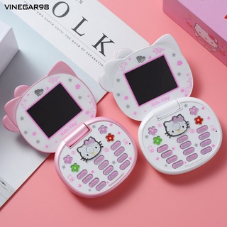 [VG] K688 Cell Phone Multifunctional Dual Card Dual Standby Adorable Cartoon Hello-Kitty Children Keypad Phone for Girls