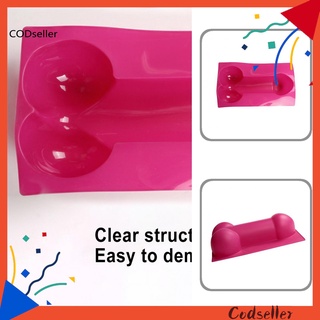 COD_ Portable Desert Mold BPA Free Dick Shaped Dessert Mold Easy to Unmold for Home