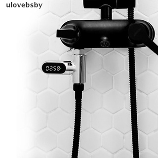 [ulovebsby] termómetro de ducha giratorio 360 monitor de temperatura del agua medidor inteligente de energía [ulovebsby]