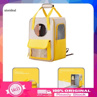 [Nice] Mochila portátil para mascotas, gato, viaje, mochila, almacenamiento para mascotas, para exteriores