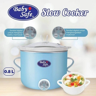 Baby Safe Digital Slow Cooker LB007 - Blue Baby Food Cooker