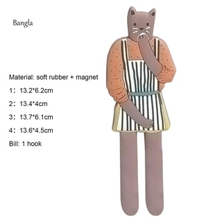 Bangla* - gancho de pegamento suave para gato, magnético, para refrigerador, cojinete de carga para el hogar (3)