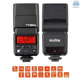 [enew] Godox TT350S Mini portátil Speedlite 2.4G inalámbrico maestro y esclavo 1/8000S HSS TTL Flash Speedlight para Sony A77II A7RII A7R A58 A99 ILCE6000L RX10 cámara ILDC sin espejo