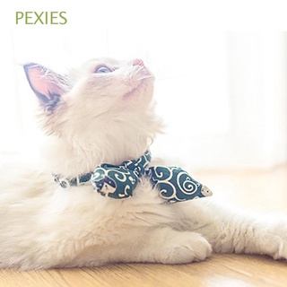 PEXIES Estilo japones Collar de gato Moda Collar Accesorios para mascotas Productos para mascotas Perros Pequeños Dibujos animados Gatos Chihuahua Gatito Pajarita/Multicolor