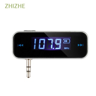 ZHIZHE Portátil Transmisor FM Carga USB Reproductor de música Transmisor inalámbrico para auriculares Batería integrada Mini Kit de coche AUX de 3,5 mm Durable Reproducir MP3