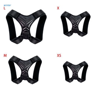 invierno 2019 soporte de soporte cinturón ajustable espalda corrector de postura clavícula columna espalda hombro lumbar corrección de postura para hombres mujeres