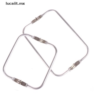 【lucaiit】 Bag Frame Or Purse Metal Aluminium Tube Bag Handle Accessories Clutch Bag Parts [MX]