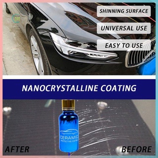 prometion 9h coche nano kit de recubrimiento de cera líquido resistente a los arañazos cuidado de la pintura recubrimiento protector de cerámica nano recubrimiento