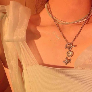 Angel collar mujer Ins amor cupido moda clavícula cadena temperamento accesorios de moda