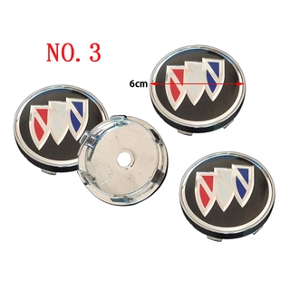 juego de 4 tapas de cubierta central para buick regalgs lacrosse envision allure auto insignia de neumáticos hub tapas accesorios (4)