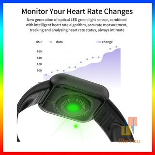 Reloj inteligente Y68 D20 pantalla táctil carga inalámbrica ejercicio inteligente frecuencia cardíaca monitoreo de salud pulsera impermeable Reloj (9)