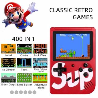 Consola de juegos portátil Mini Retro de 400 juegos Mario boy 400 juegos en pantalla a color TFT de 1 3.0 pulgadas