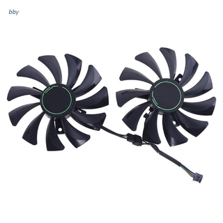 bby 1 Pair HA9010H12F-Z 4Pin Cooler Fan Replacement for MSI GTX 1060 1660Ti RTX 2060 Graphics Card Fan