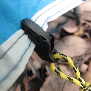 clip de camping a prueba de viento, gancho de punto de tracción, hebilla fija, clip para acampar