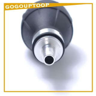 [GOGOUP] 8mm Hand Fuel Pump Line Rubber Aluminum Primer Bulb Diesel Oil Transfer Petrol