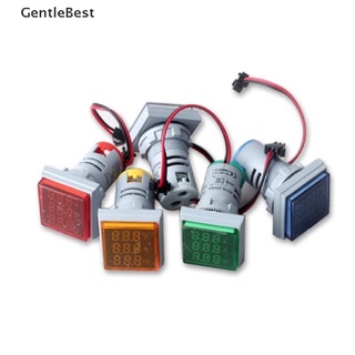 [gentlebest] ac0-100a 60-500v 22mm 3 en 1 led voltímetro digital amperímetro hertz medidor indicador [gentlebest]