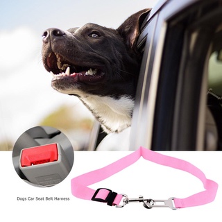 [aleación] arnés de cinturón de seguridad para perros ajustables, para mascotas, seguro, cuerda de tracción