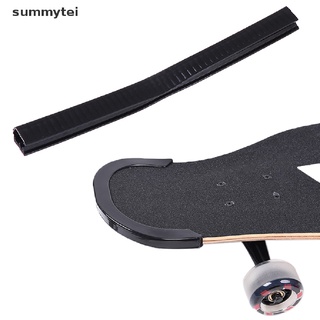 Summytei Skateboard Deck Guards Protector U Channel Design Longboard Rubber Strip MX