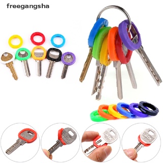 [freegangsha] fundas de goma huecas de moda multi color para llaves fdjc