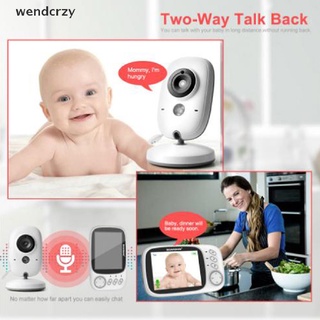 Wendcrzy VB603 Video Baby Monitor 2.4G Inalámbrico Con LCD De 3,2 Pulgadas 2 Vías Audio Talk MX