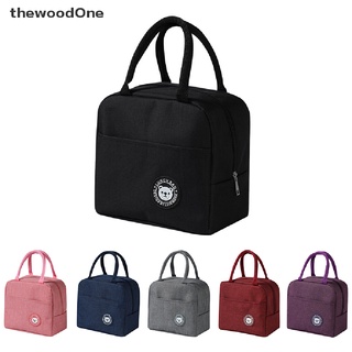 [thewoodOne] Lunch Box Bag Ice Pack Bento Box Food Container Insulation Package Thermal Bags .