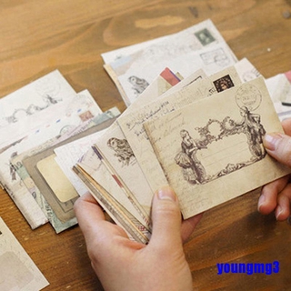 12 unids/lote 12 diseños sobre de papel lindo Mini sobres Vintage estilo europeo