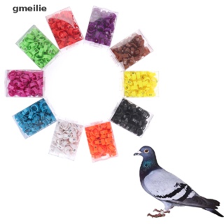 gmeilie - anillo de pie para aves de corral (100 unidades)