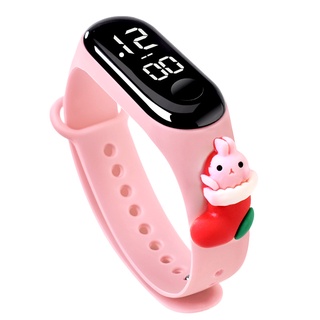 Nuevo Santa Claus XiaomiLEDReloj de pulsera electrónico para estudiante, reloj electrónico resistente al agua, para deportes, reloj de muñeca (7)