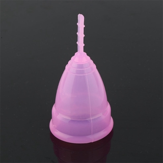 útil copa suave de silicona copa menstrual grande y pequeño tamaño tres colores (3)