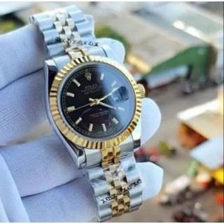 Rolex DateJust Sapphire 38mm relojes automáticos de la marca de oro negro
