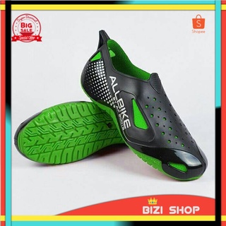 AP BOOTS Zapatos de motociclista de agua todas las bicicletas verde pvc goma ALLBIKE verde AP botas