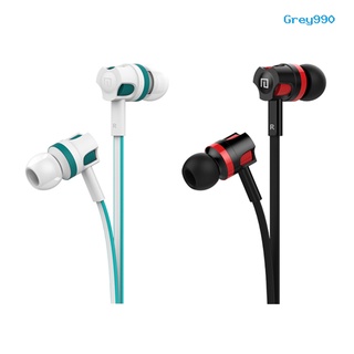 Grey990 Stereo In-Ear Earphone Headphone with Microphone Gaming Headset for Mobile Phone