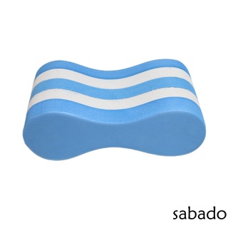 sabadofive-capa engrosada placa flotante de agua, doble color rayas adultos