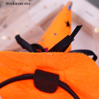 【well】 Halloween Girls Headband Witch Cosplay Headdress Pumpkin Hair Hoop Party Decor MX (7)