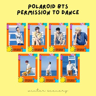 Polaroid BTS - permiso para bailar