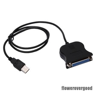 TodayGood IEEE 1284 25 pines puerto paralelo a USB 2.0 Cable de impresora USB a adaptador paralelo