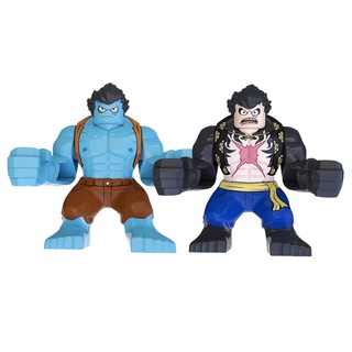 Big Monkey D Luffy Minifigures Lego ONE PIECE bloques juguetes
