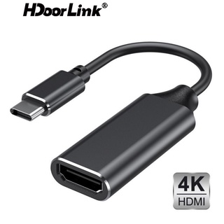 HdoorLink Adaptador USB-C A HDMI 4K Macho Hembra Convertidor 3.1 Tipo Para PC Ordenador TV Pantalla Teléfono (1)