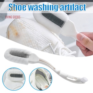Zapatos cepillos de limpieza suave cepillo de limpieza fácil de sostener limpiador herramienta de limpieza para zapatos