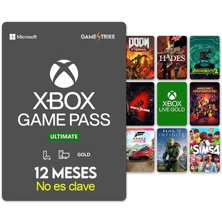 Xbox Game Pass Ultimate 12 Meses + GOLD + EA Play - Xbox & PC - Membresía (NO ES CLAVE) (1)
