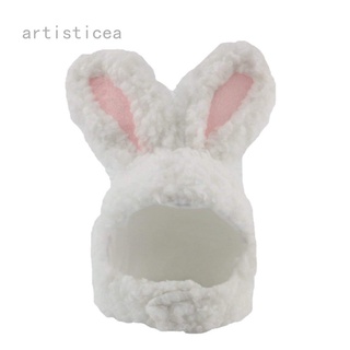Artplush orejas de conejito diadema para orejas de conejo para gatos pequeños perros pequeños disfraz accesorio